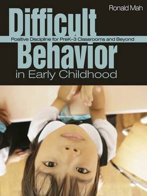 cover image of Difficult Behavior in Early Childhood